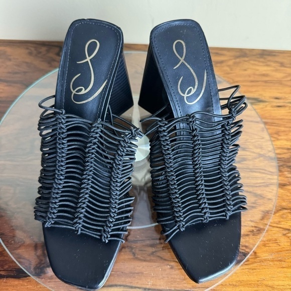 Sam Edelman Laurette Block Heel Mule black - size 5 - Picture 10 of 16